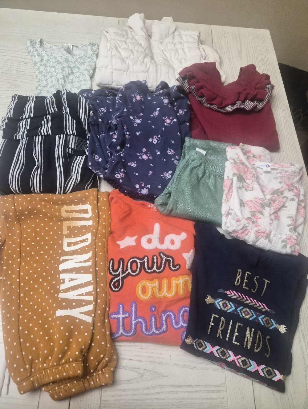 Girls Fall Clothes Lot  Size 7/8